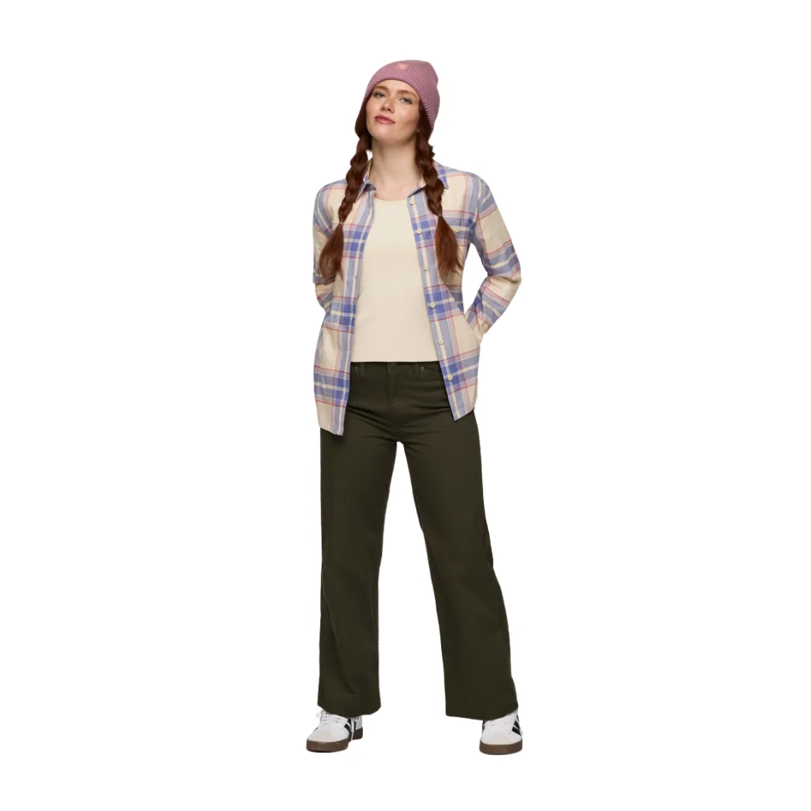Cotopaxi Quedo Flannel Skjorte, dame (Cream)
