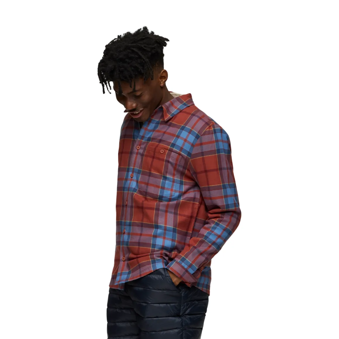 Cotopaxi Quedo Flannel Skjorte, herre (Nutmeg)