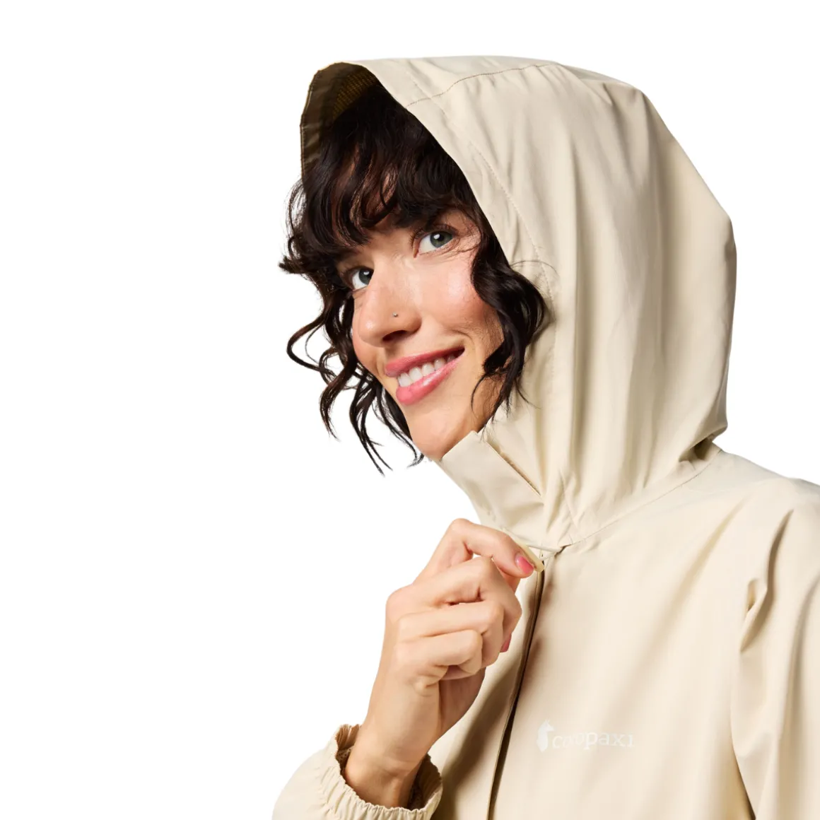 Cotopaxi Rayu Rain Parka, dame (Cream)