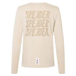 DDS x Saysky Pace Long Sleeve løbetrøje (Beige Melange)