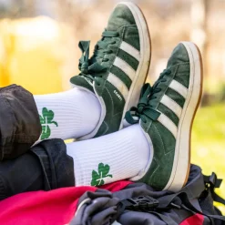 De grønne pigespejdere Organic Cotton Sock (White)
