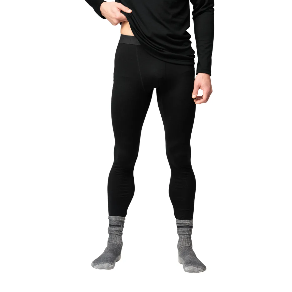 Devold Breeze Plus Merino 200 Long Johns, herre (Black)