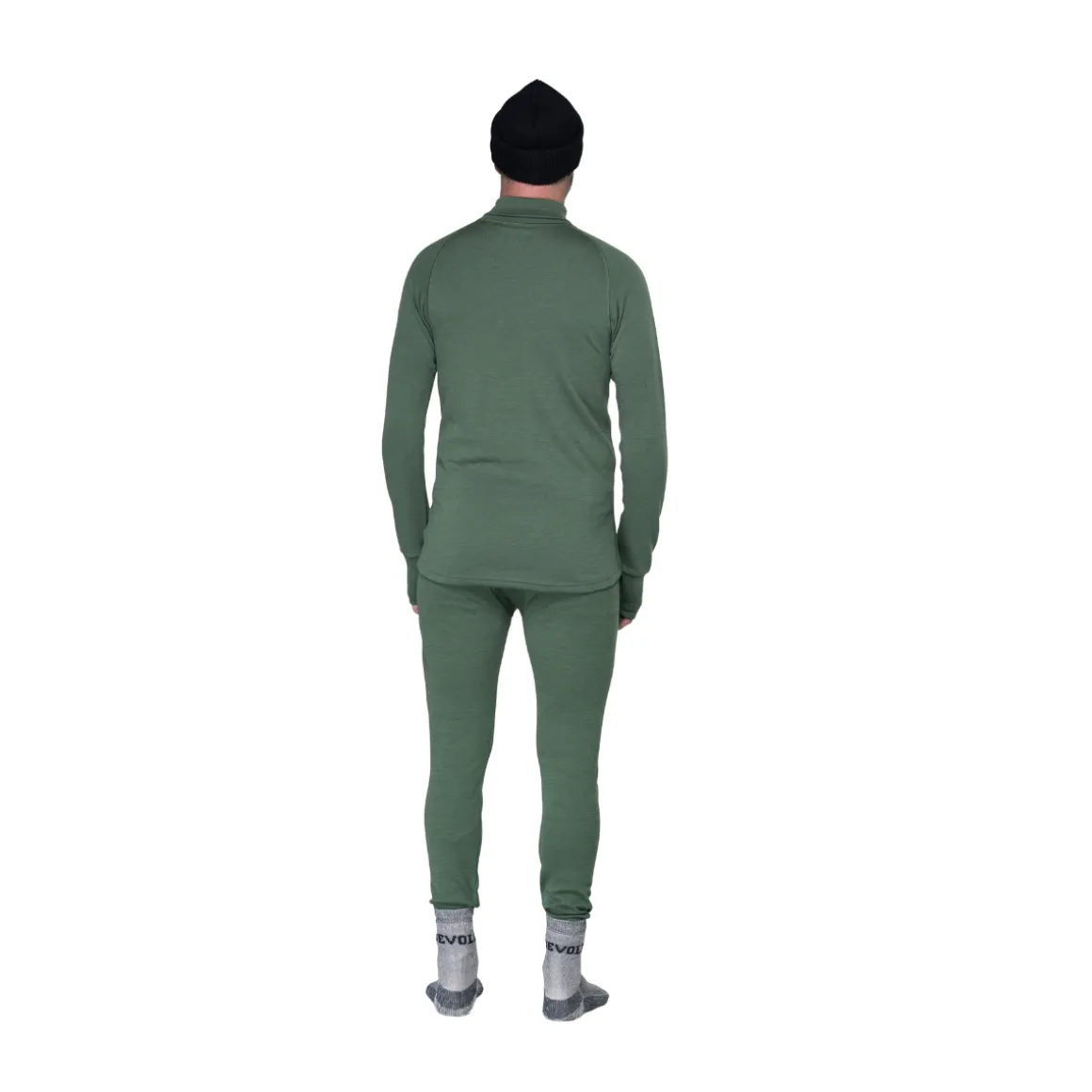 Devold Expedition Merino 235 Zip Neck trøje, herre (Forest)