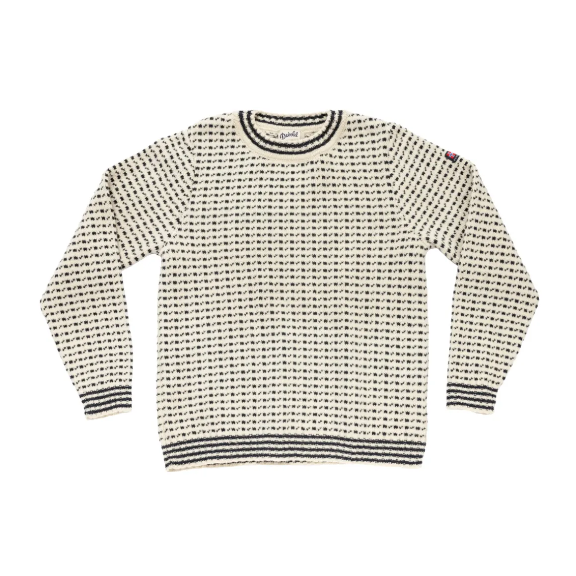 Devold Islender Refined sweater (Offwhite Ink)