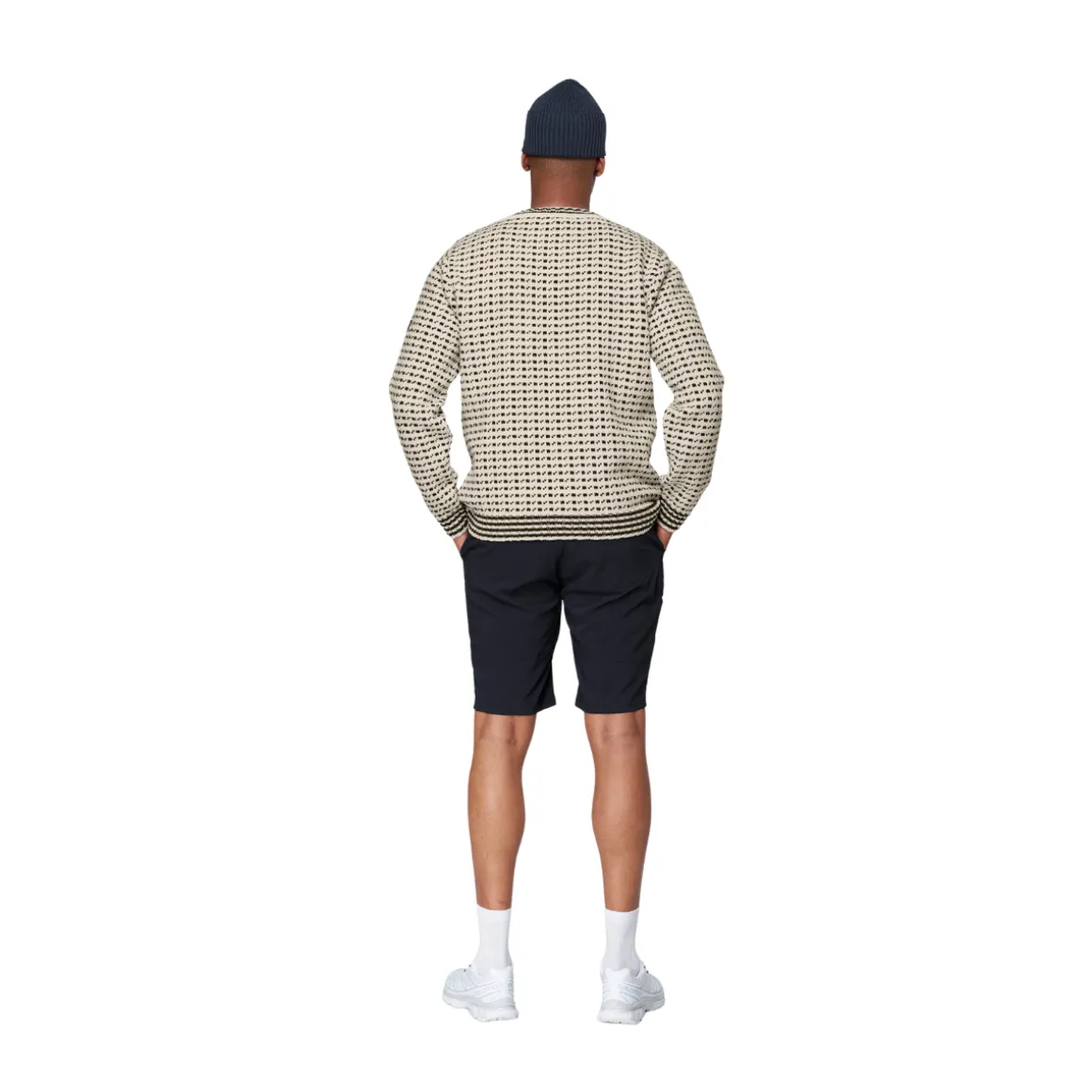 Devold Islender Refined sweater (Offwhite Ink)