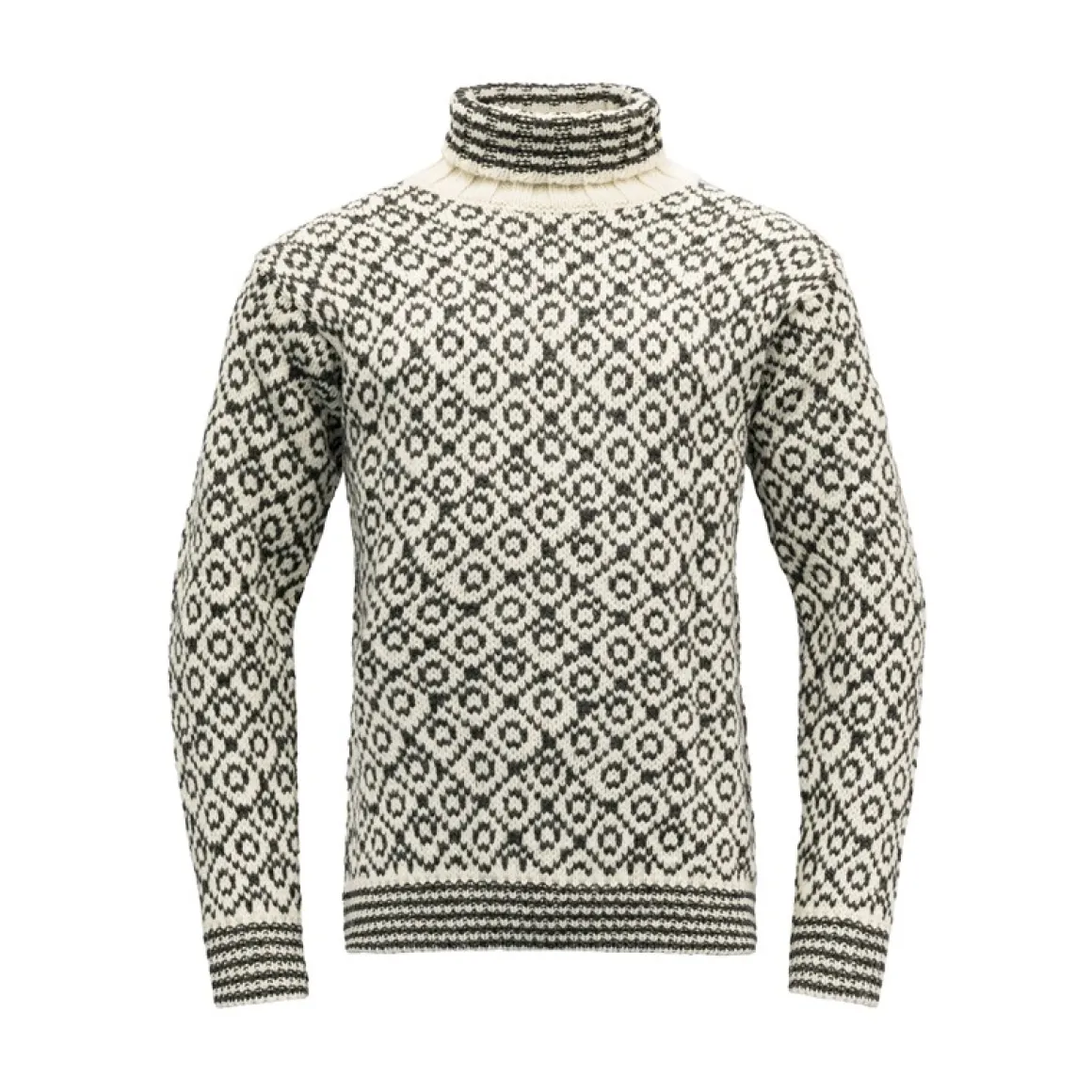Devold Svalbard Sweater High Neck (Offwhite)