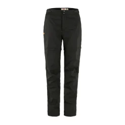 Fjällräven Abisko Hike Zip-off bukser, dame (Black)