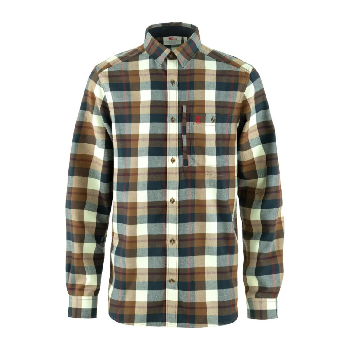 Fjällräven Fjällglim Skjorte, herre (Wood Brown)