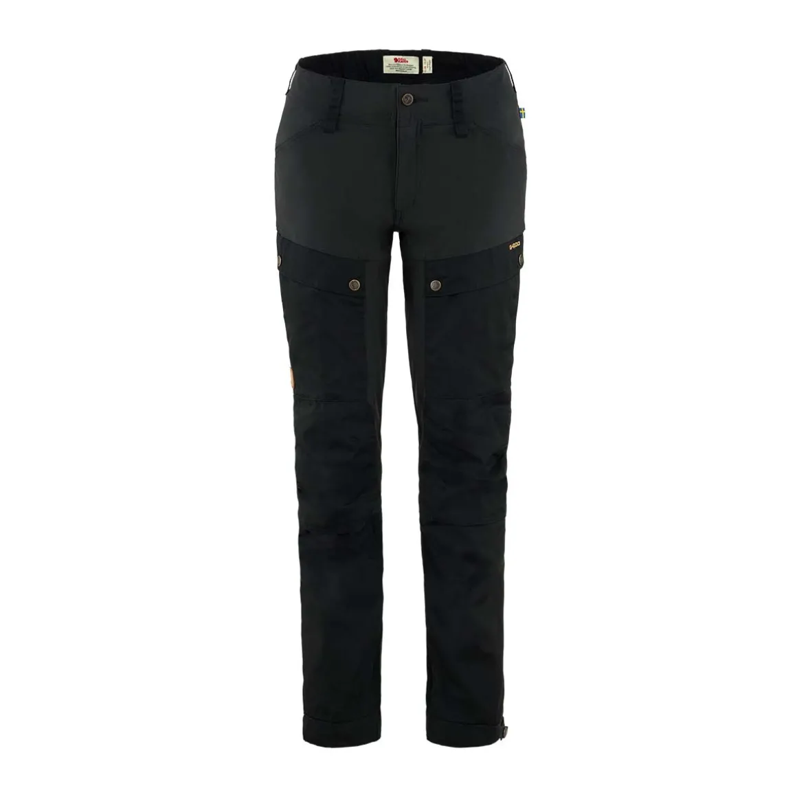 Fjällräven Keb Bukser Curved, dame (Black)