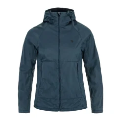 Fjällräven Keb Lätt Wind Jacket, dame (Mountain Blue)
