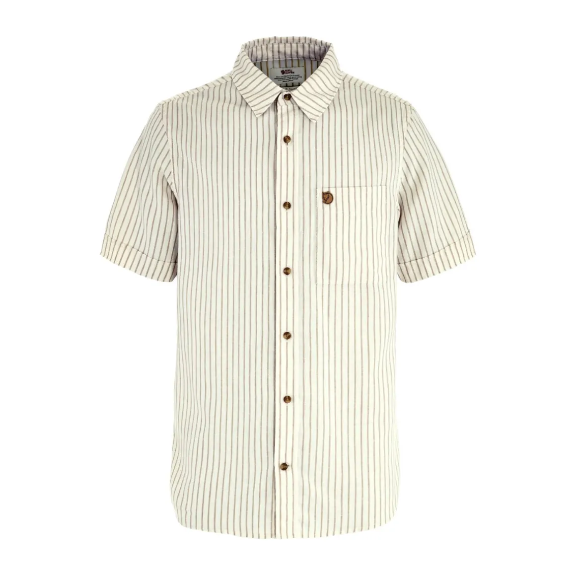 Fjällräven Övik Travel Skjorte, herre (Chalk White)