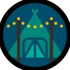 Fokusmærke Glamping (trop)