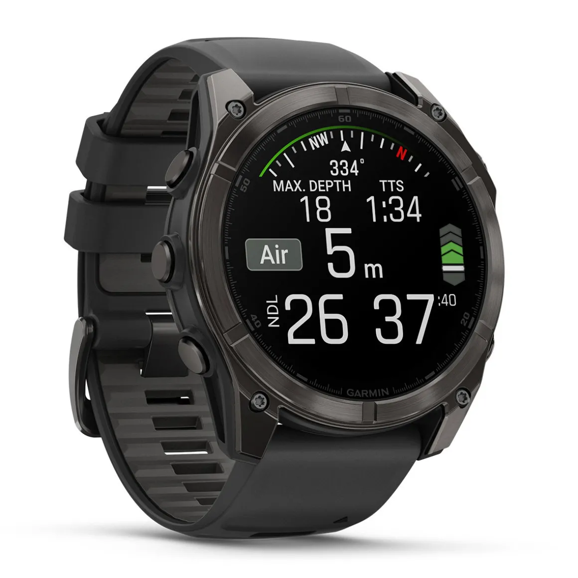 Garmin Fenix 8 AMOLED Sapphire, 51mm (Carbon Grey)