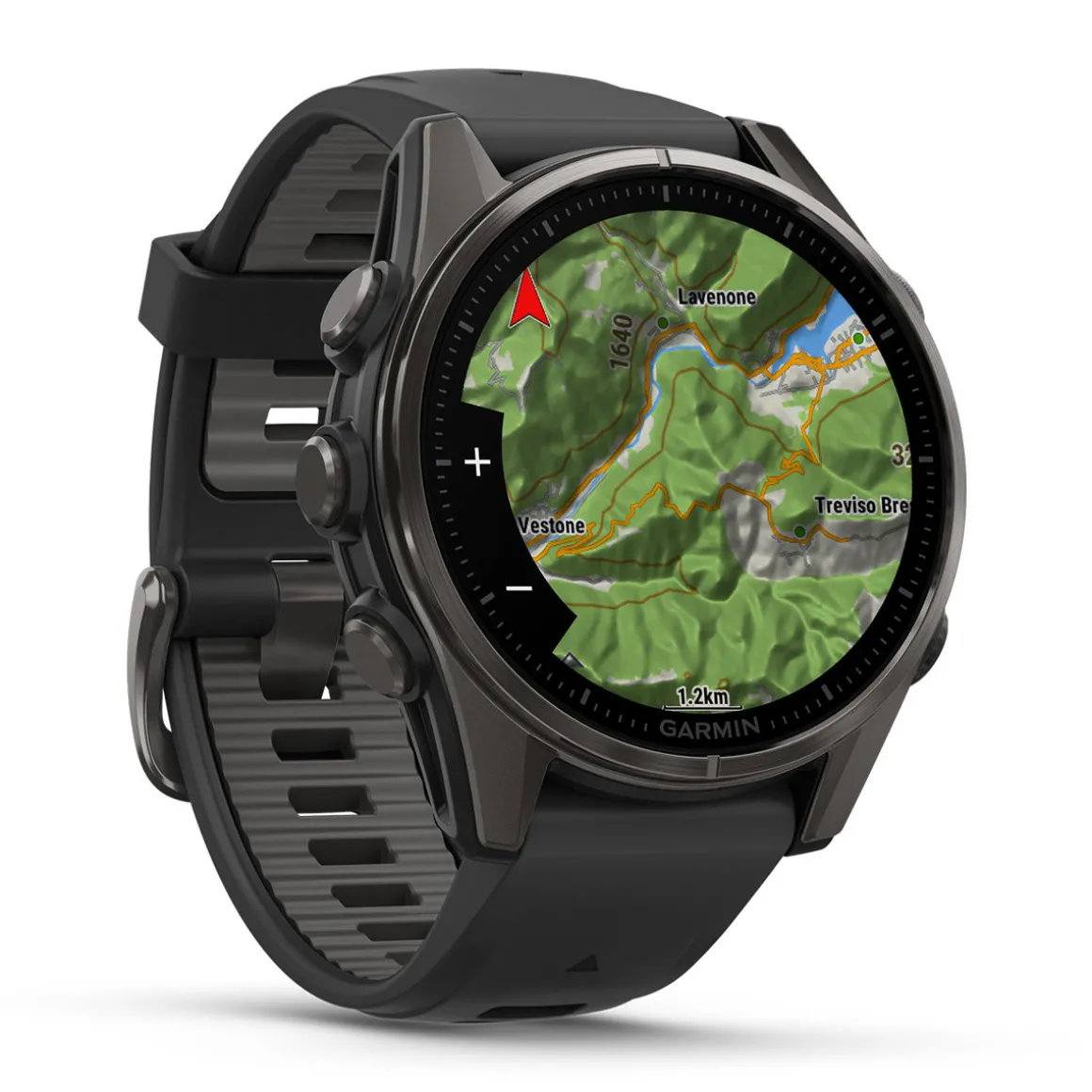 Garmin Fenix 8 AMOLED Sapphire, 43 mm (Carbon Grey)