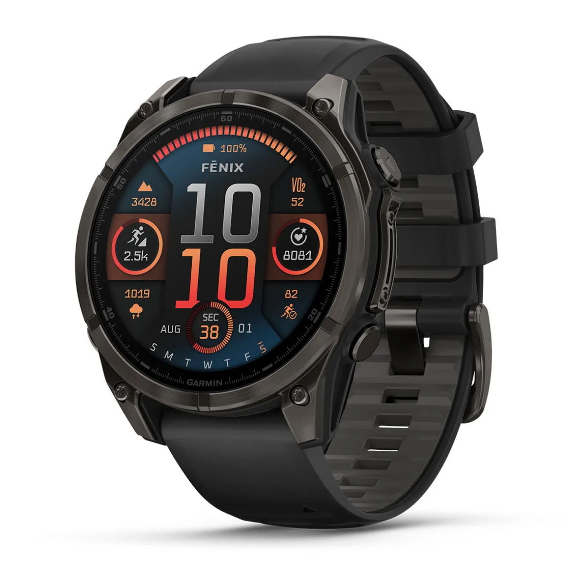 Garmin Fenix 8 AMOLED Sapphire, 47 mm (Carbon Grey)