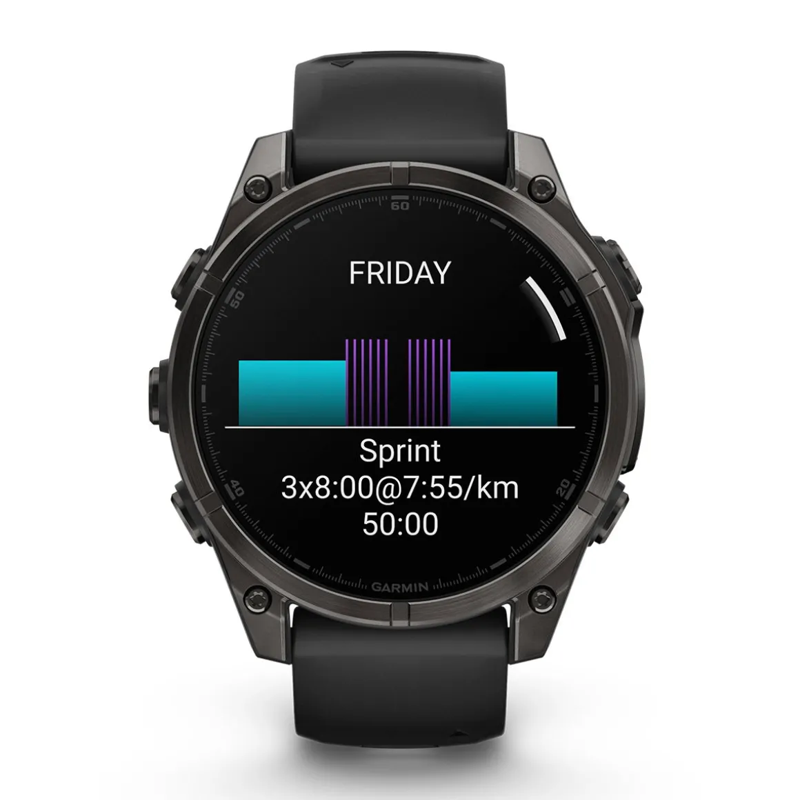 Garmin Fenix 8 AMOLED Sapphire, 47 mm (Carbon Grey)