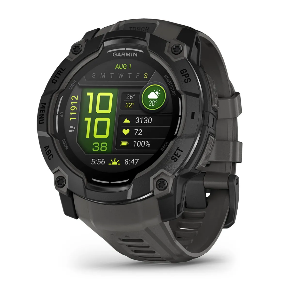Garmin Instinct 3 AMOLED, 50mm (Black)