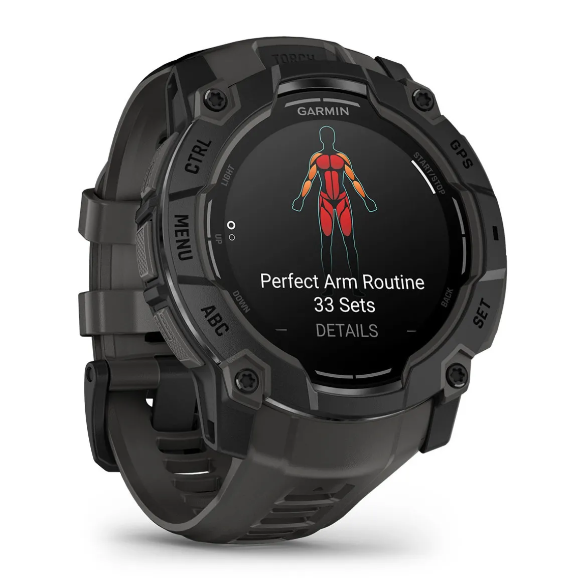 Garmin Instinct 3 AMOLED, 50mm (Black)