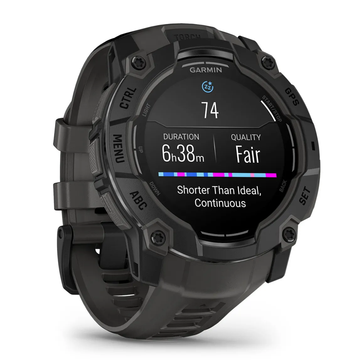 Garmin Instinct 3 AMOLED, 50mm (Black)