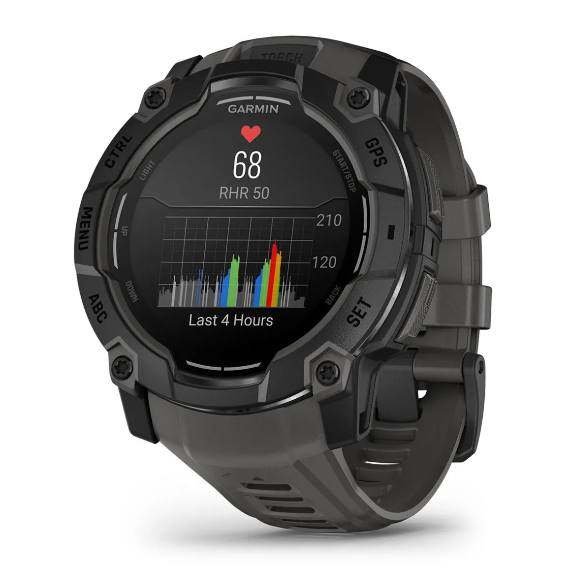 Garmin Instinct 3 AMOLED, 50mm (Black)