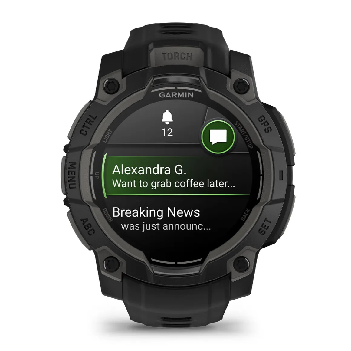 Garmin Instinct 3 AMOLED, 45mm (Black)