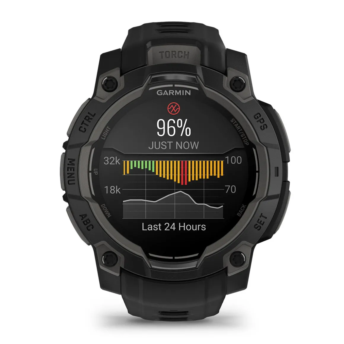 Garmin Instinct 3 AMOLED, 45mm (Black)