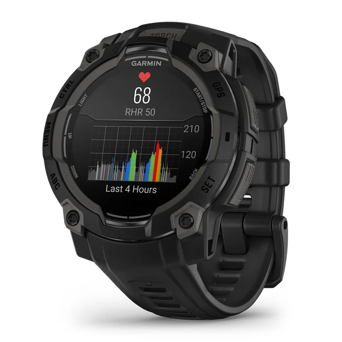 Garmin Instinct 3 AMOLED, 45mm (Black)