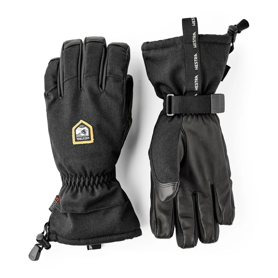 Hestra All Mountain Czone 5-finger skihandske, herre (Black)