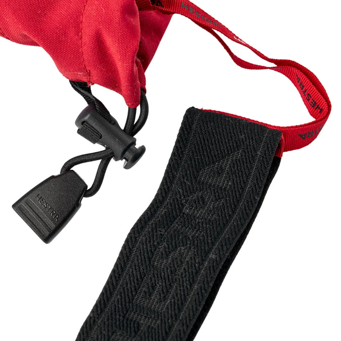 Hestra Army Leather Heli Ski 3-finger skihandske (Red)