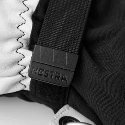Hestra Army Leather Heli Ski 5-finger skihandske (Black)