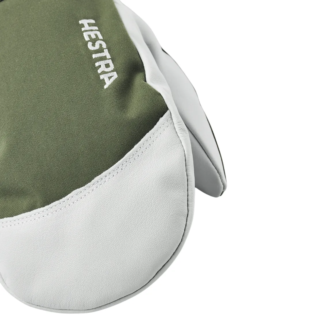 Hestra Army Leather Heli Ski Mitts skiluffer (Olive)