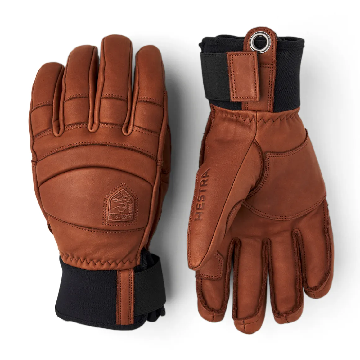 Hestra Fall Line Skihandsker, herre (Brown)