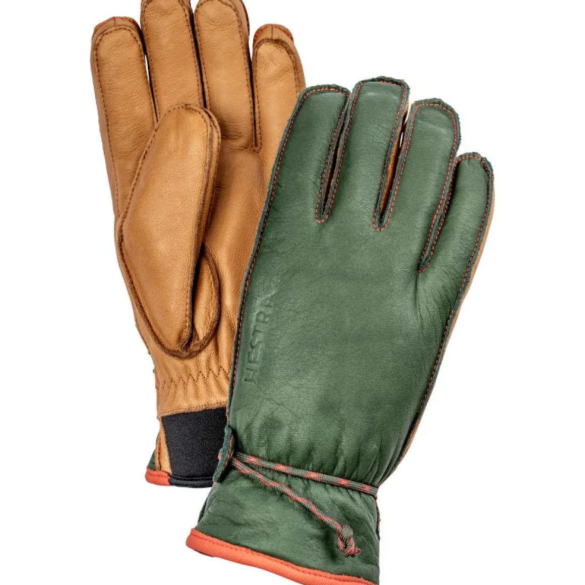 Hestra Wakayama skihandske (Green Brown)