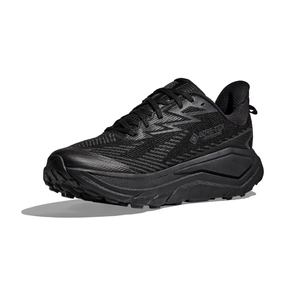 HOKA Challenger 8 GTX trailsko, dame (Black / Carbon Black)