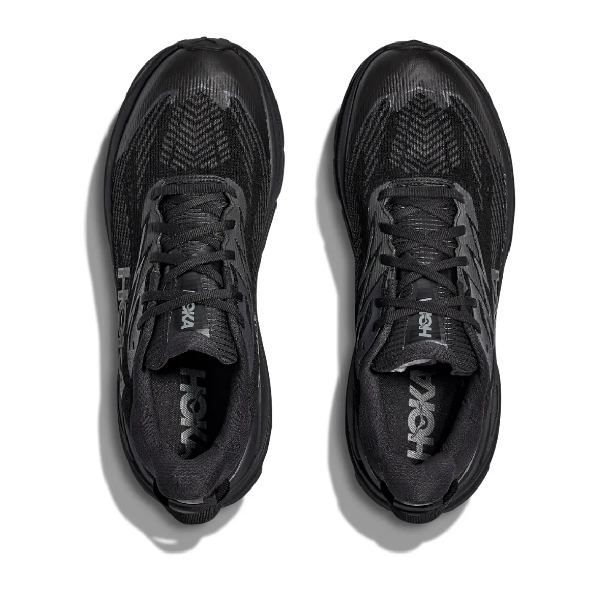 HOKA Challenger 8 GTX trailsko, dame (Black / Carbon Black)