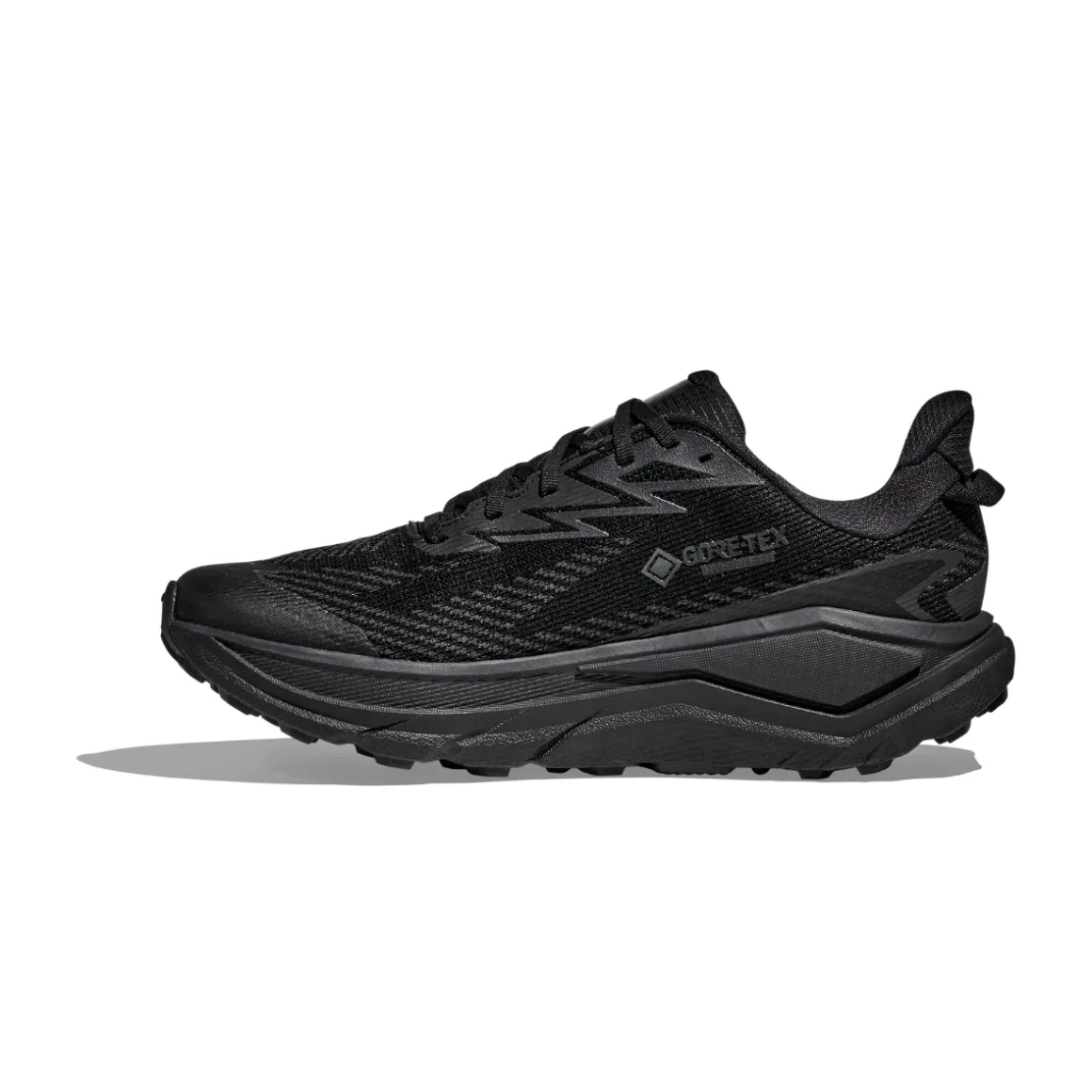 HOKA Challenger 8 GTX trailsko, dame (Black / Carbon Black)