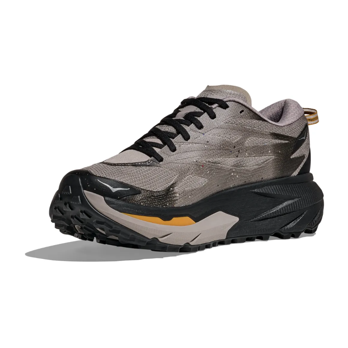 Hoka Mafate 5 trailsko, herre (Cement Black)