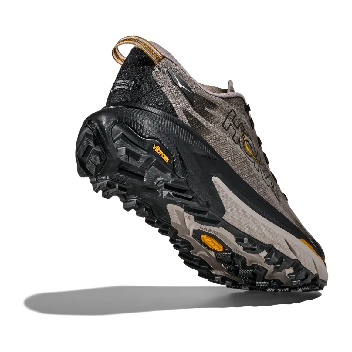 Hoka Mafate 5 trailsko, herre (Cement Black)