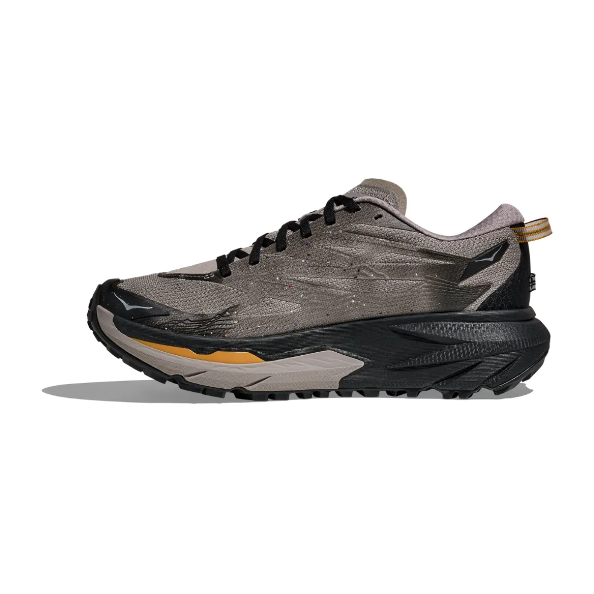 Hoka Mafate 5 trailsko, herre (Cement Black)