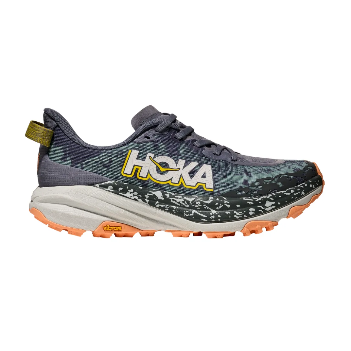 HOKA Speedgoat 6 trailsko, dame (Grey Skies)