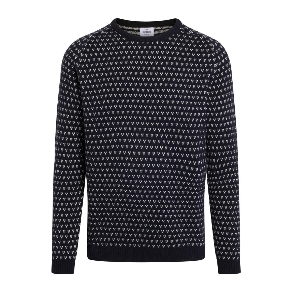 Klitmøller Collective Hugo Knit sweater (Navy Cream)