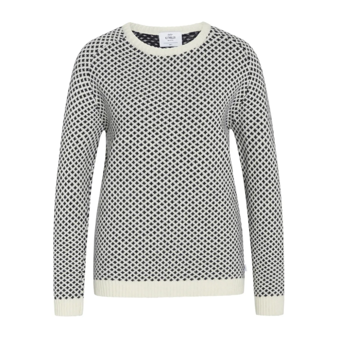 Klitmøller Elaine Knit Sweater, dame (Cream Navy)