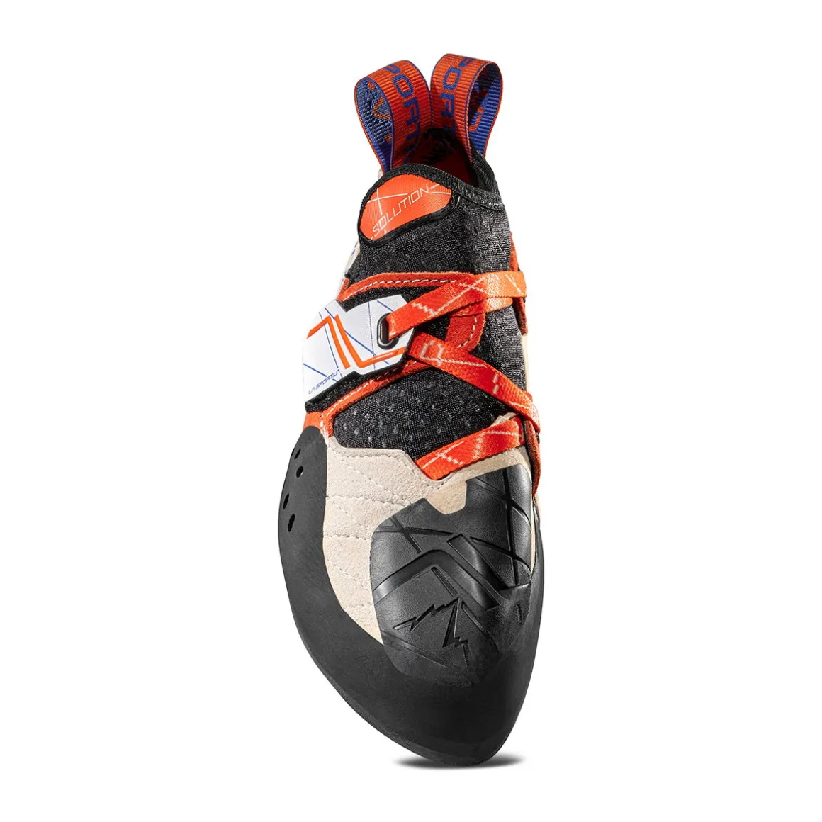 La Sportiva Solution klatresko, dame (White/Lily Orange)