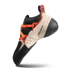 La Sportiva Solution klatresko, dame (White/Lily Orange)