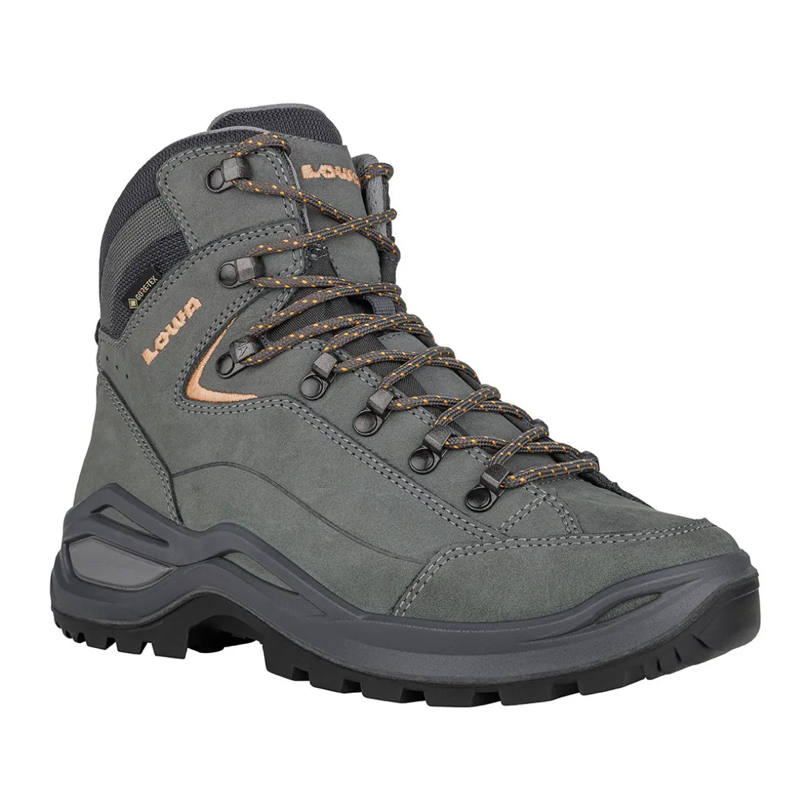 Lowa Renegade Evo Mid GTX vandrestøvler, dame (Graphite Apricot)