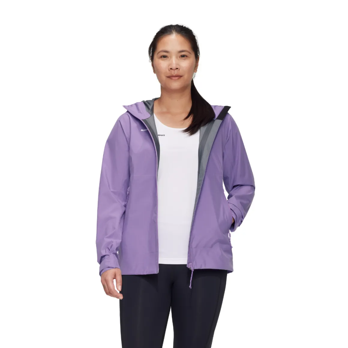 Mammut Alto Light HS Hooded Skal- og regnjakke, dame (Lavandin)