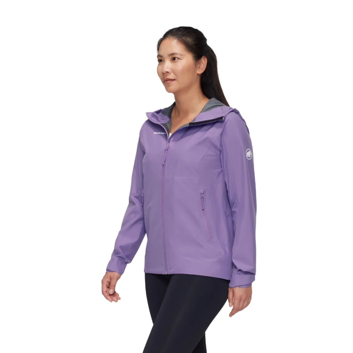 Mammut Alto Light HS Hooded Skal- og regnjakke, dame (Lavandin)