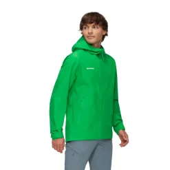 Mammut Alto Light HS Hooded skal- og regnjakke, herre (Pinea)