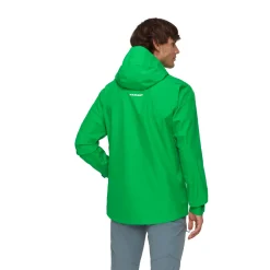 Mammut Alto Light HS Hooded skal- og regnjakke, herre (Pinea)