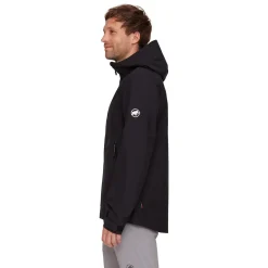 Mammut Alto Light HS Hooded regnjakke, herre (Black)